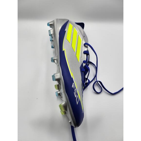 Adidas 11.5 Men’s F50 Pro FG Messi Soccer Silver/Blue JR8023 main image 4